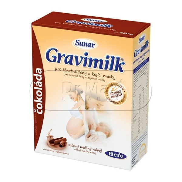 Gravimilk s příchutí čokolády 350g