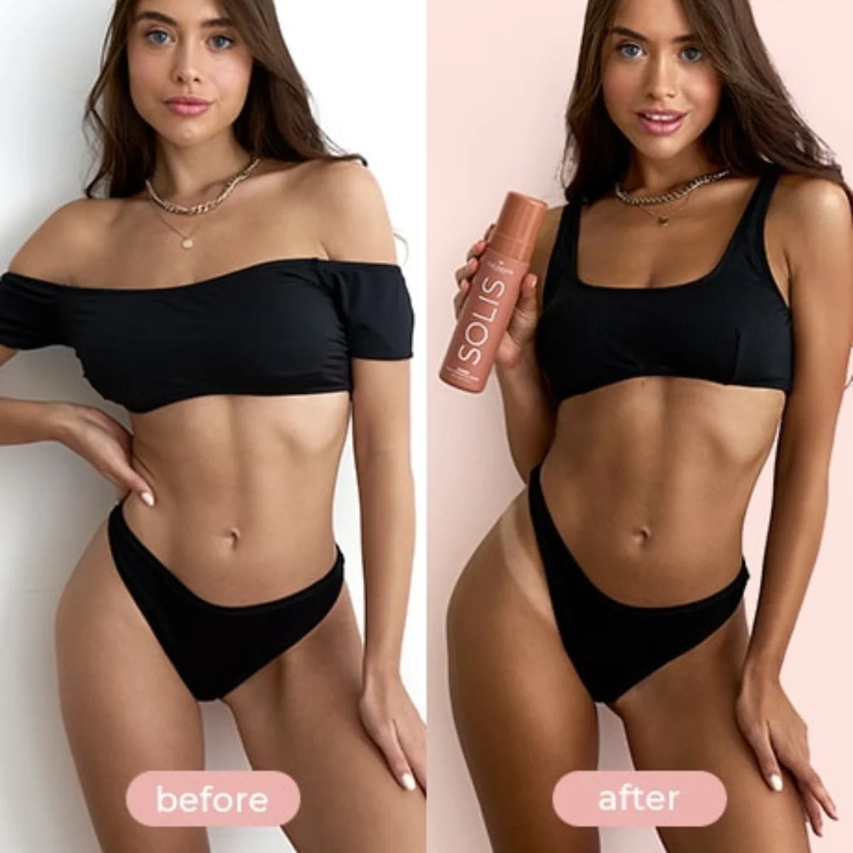 COCOSOLIS Self-tan Solis Dark samoopalovací pěna 200 ml