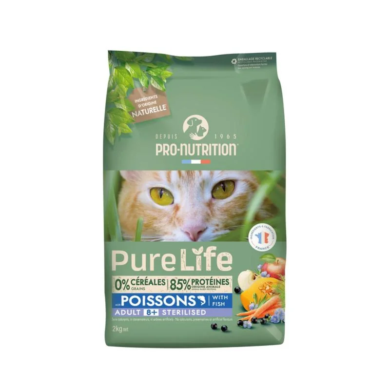 Sopral Pro-Nutrition PURE LIFE CAT 8+ steril. 8kg