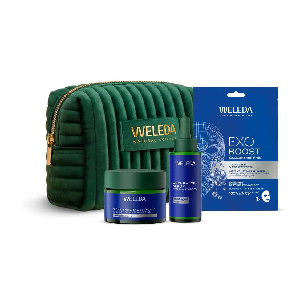 Weleda Blue Gentian Radiance Ritual dárkový set 3 ks