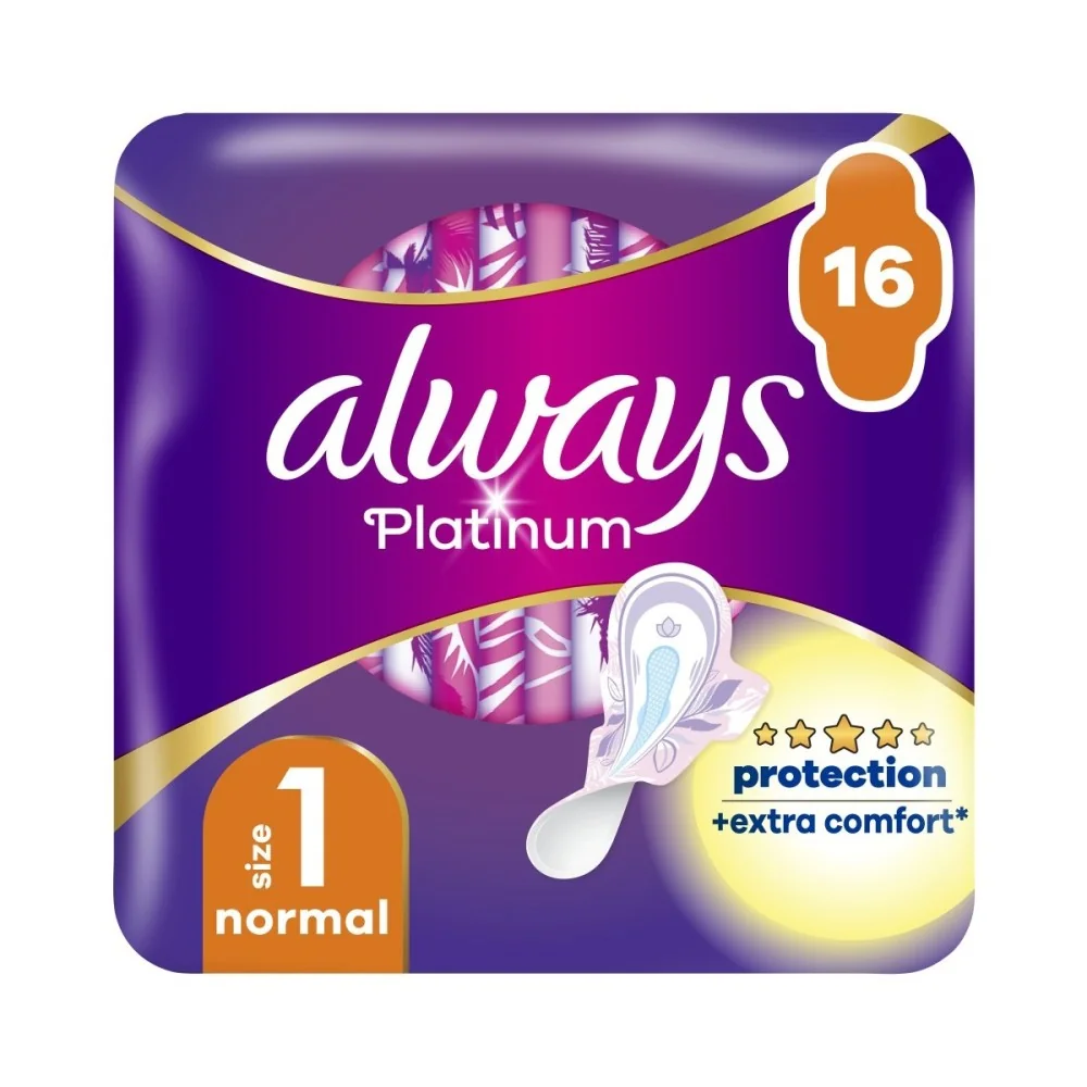 Always Platinum Normal Duo vložky 16 ks
