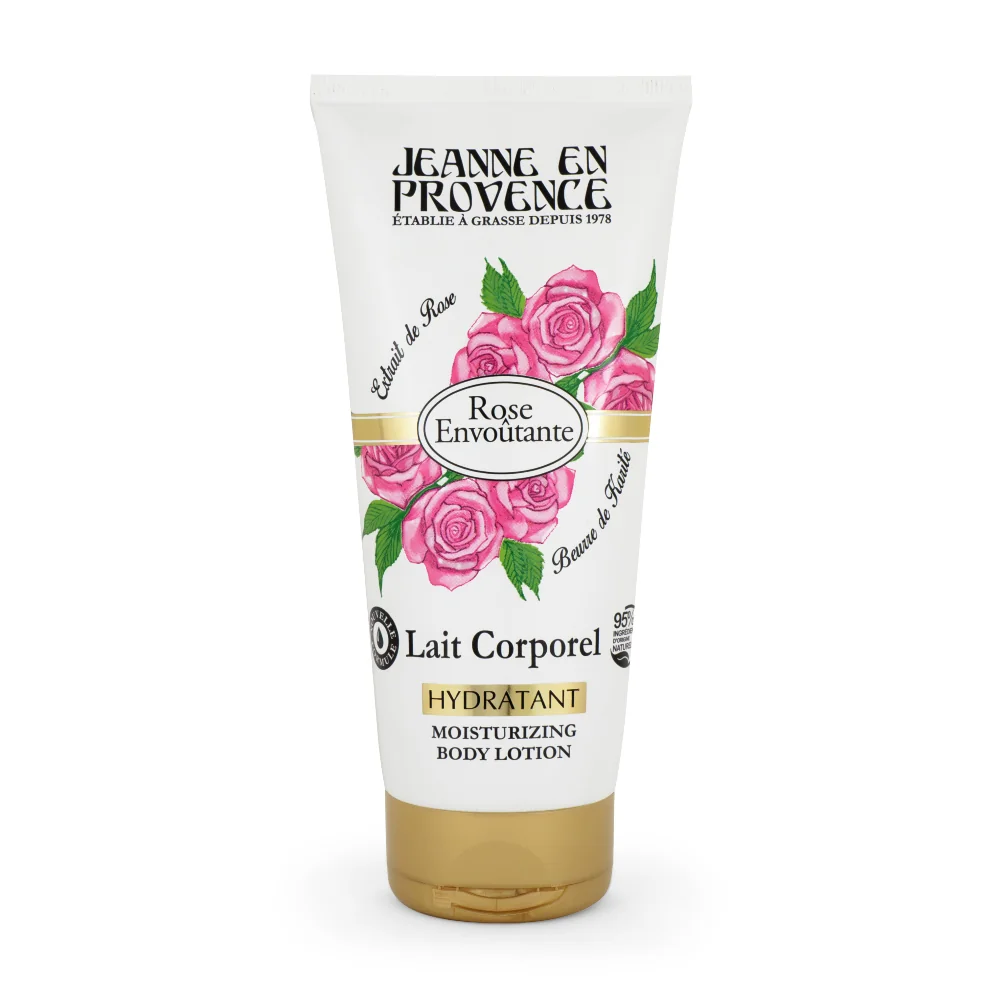 Jeanne en Provence Tělové mléko Podmanivá růže 200 ml