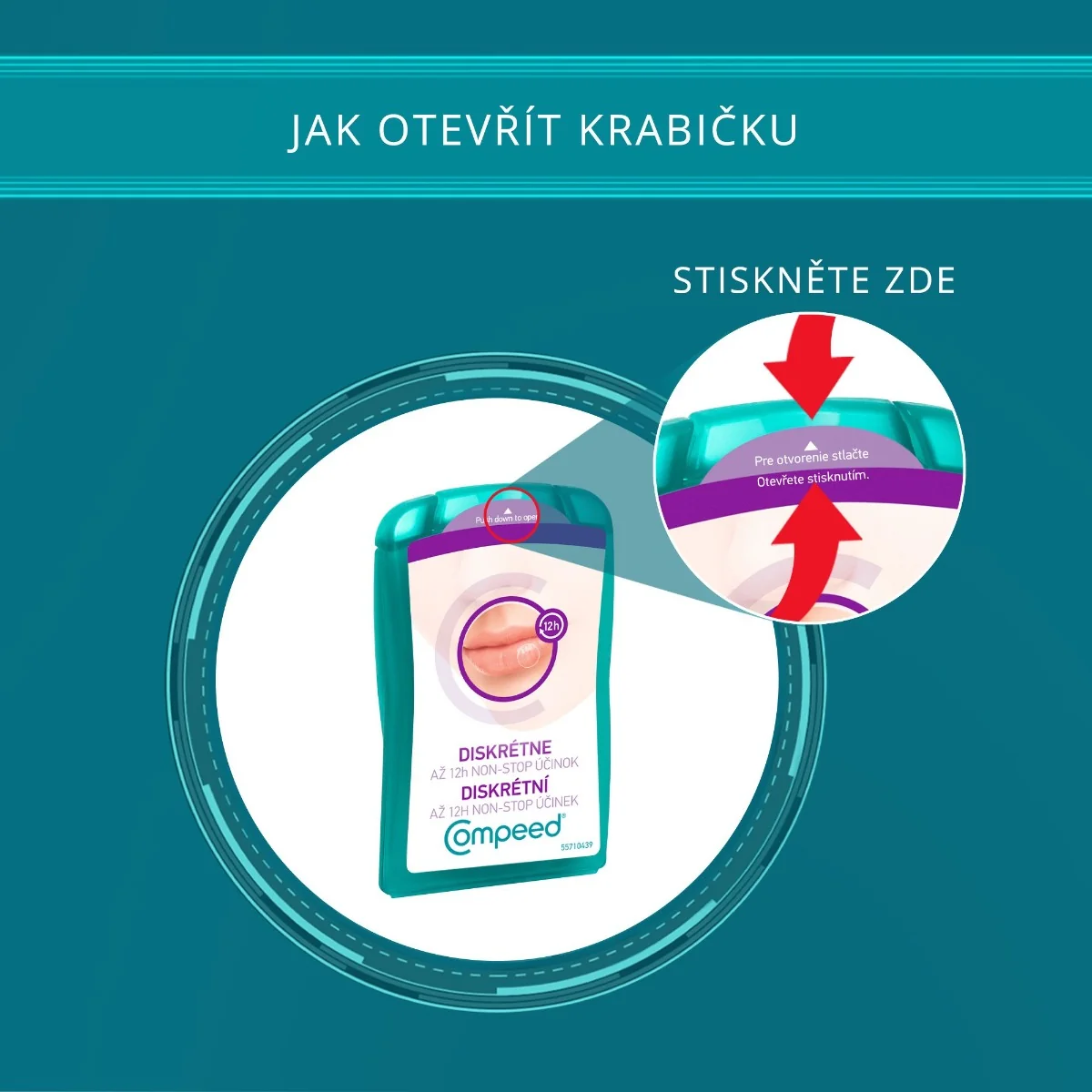 Compeed Náplast na opary 15 ks