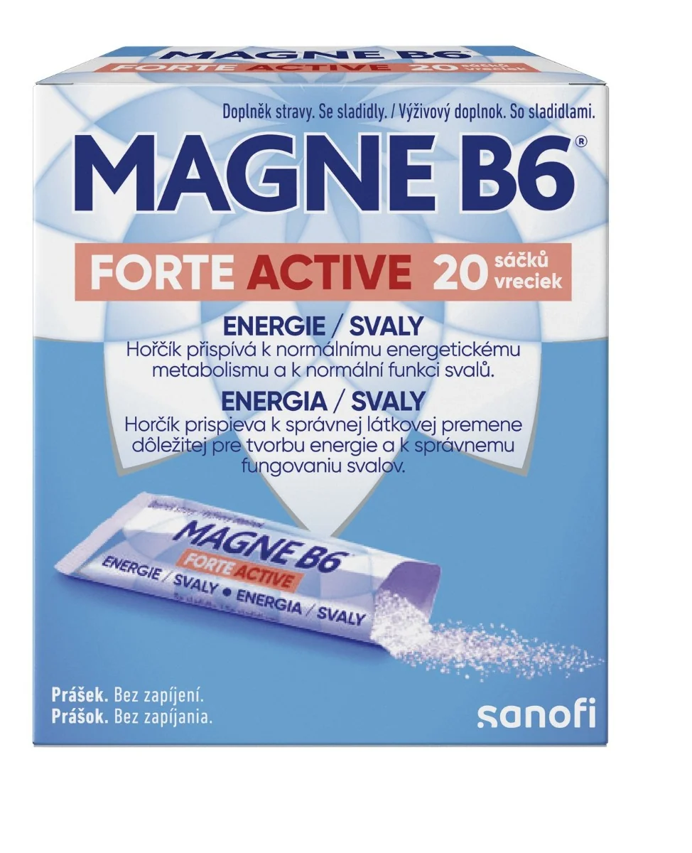 Magne B6 Forte Active 20 sáčků