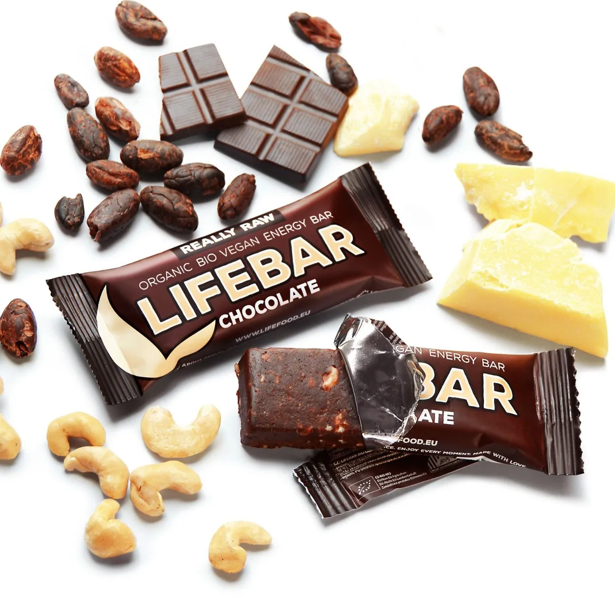 LifeFood Lifebar tyčinka čokoládová RAW BIO 47 g