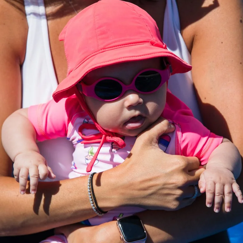 Bblüv sluneční brýle Sölar Mini Pink 0-24m