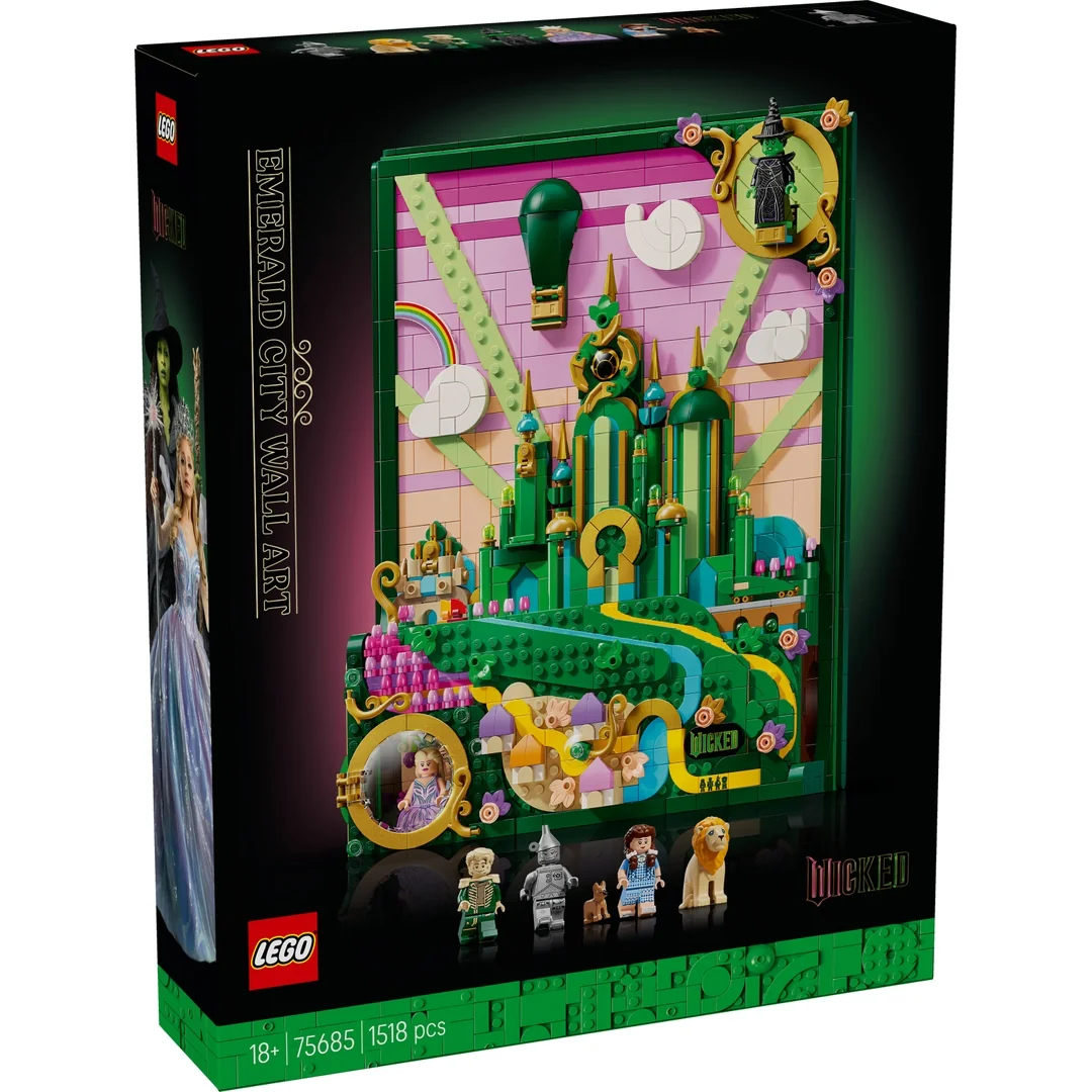 LEGO® Wicked 75685 Nástěnné umění: Emerald City
