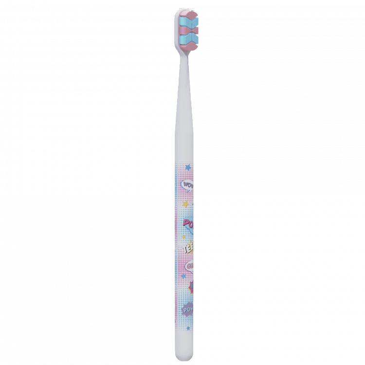 Montcarotte Teens Toothbrush White zubní kartáček 1 ks