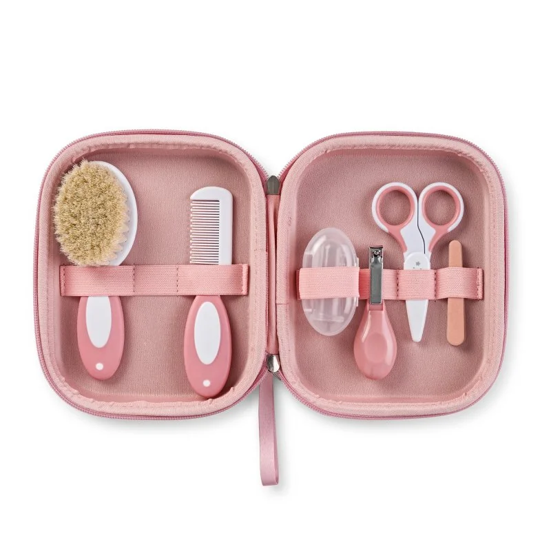 Saro Baby hygienický set v pevném pouzdře Pink