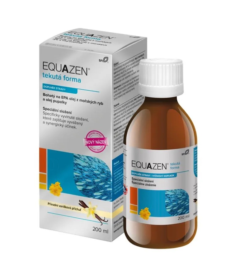 EQUAZEN Tekutá forma s příchutí vanilky 200 ml