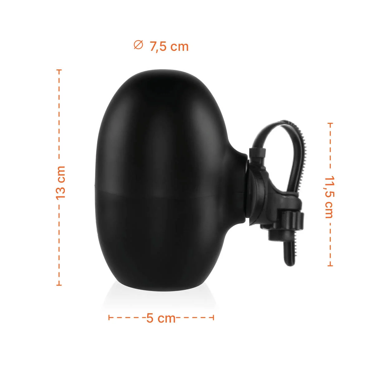 Zopa Houpadlo kočárku přenosné Bobby nabíjecí, Matt Black