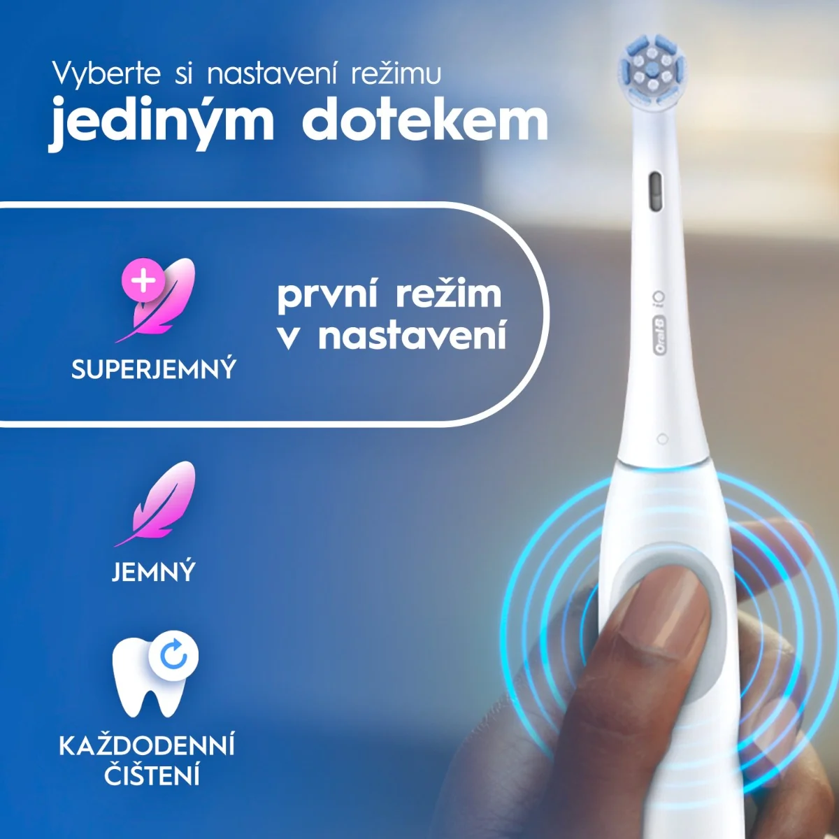 Oral-B iO 2 elektrický kartáček bílý