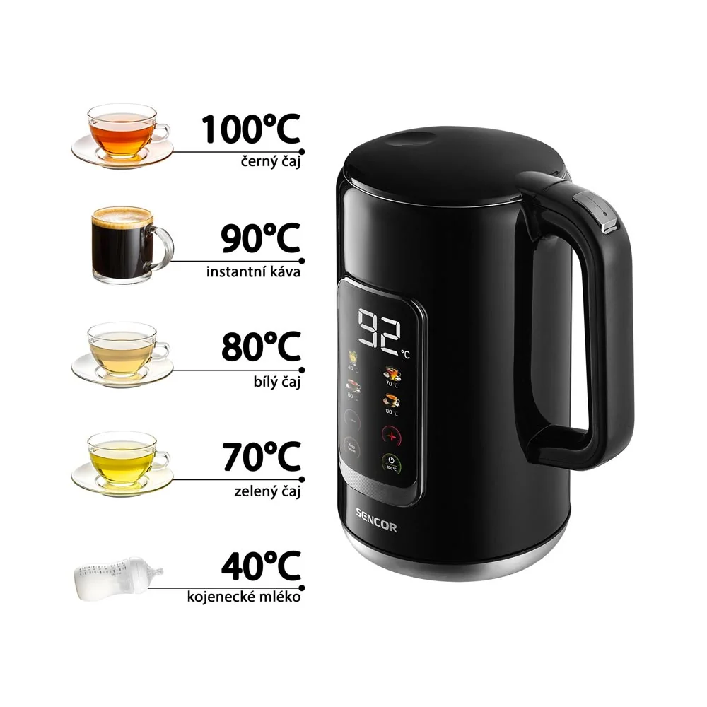 SENCOR SWK 0951BK rychlovarná konvice