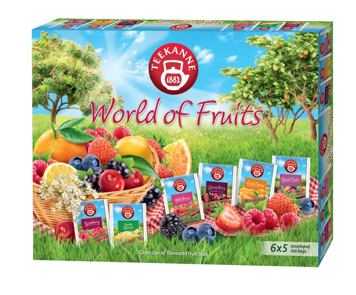 Teekanne World of Fruits Collection kolekce čajů 6x5 sáčků