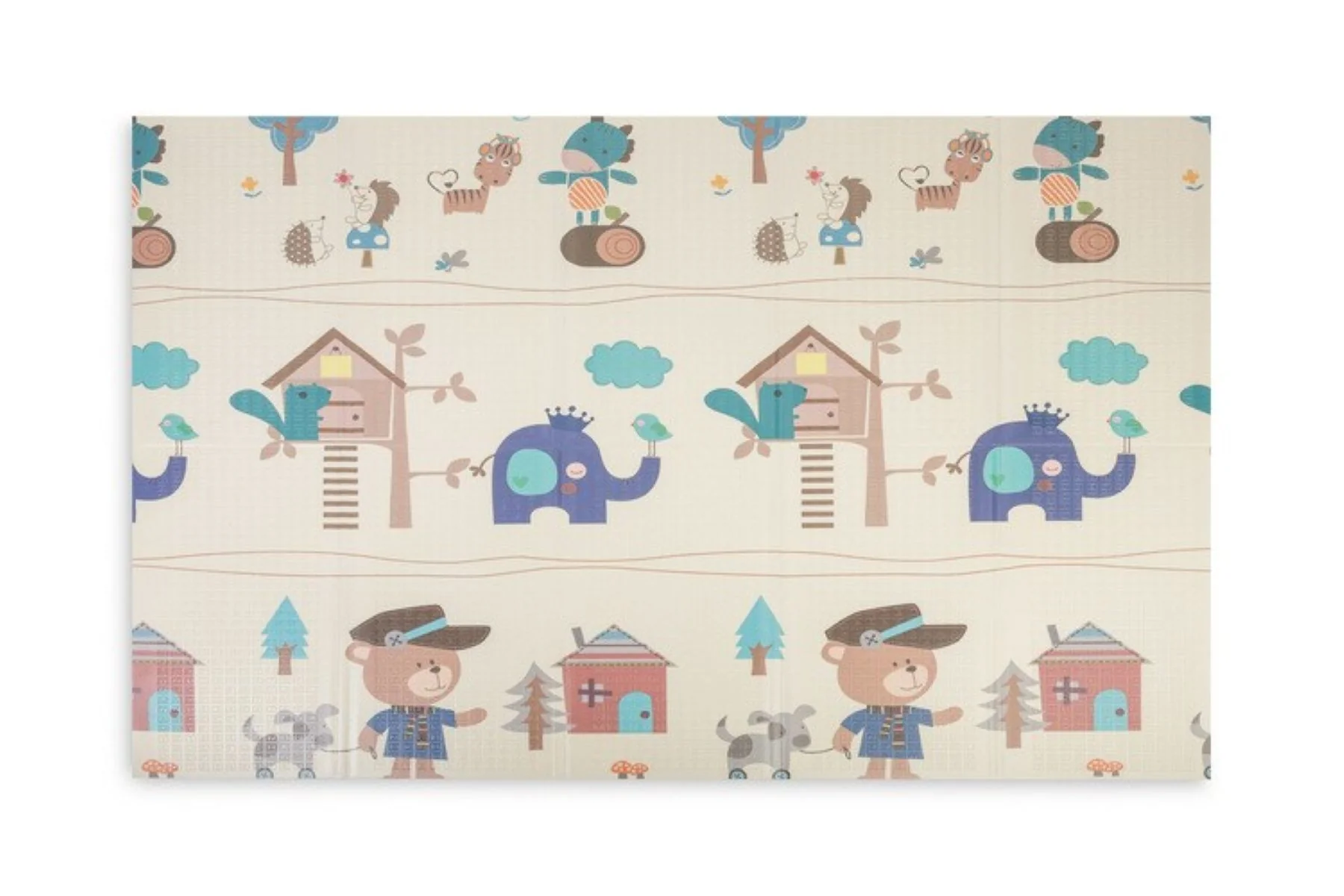 Toyz Fomee Lion Multifunkční pěnová podložka 200×180 cm – oboustranná