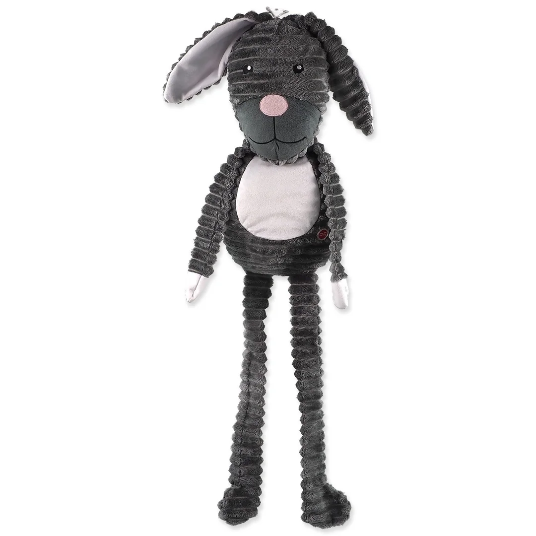 Dog Fantasy Hračka Jumbo zajíc pískací a šustící 108cm