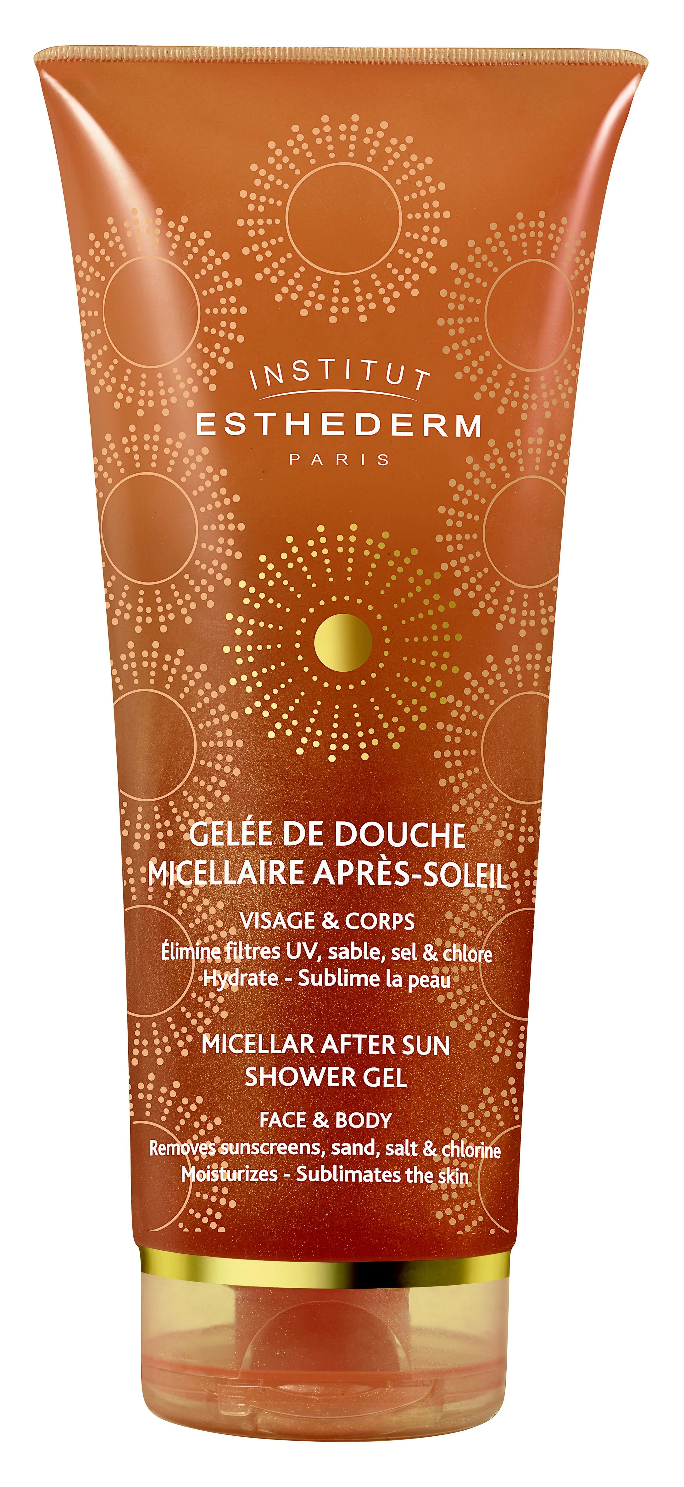 Institut Esthederm Micellar After Sun Shower Gel sprchový gel po opalování 200 ml