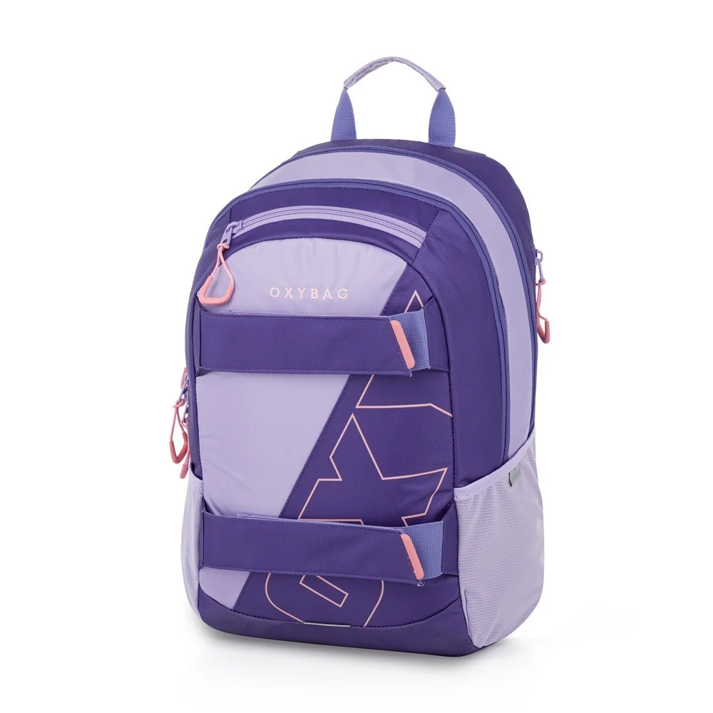 Oxybag OXY SPORT - set 2 ks: studentský batoh Half Violet, penál