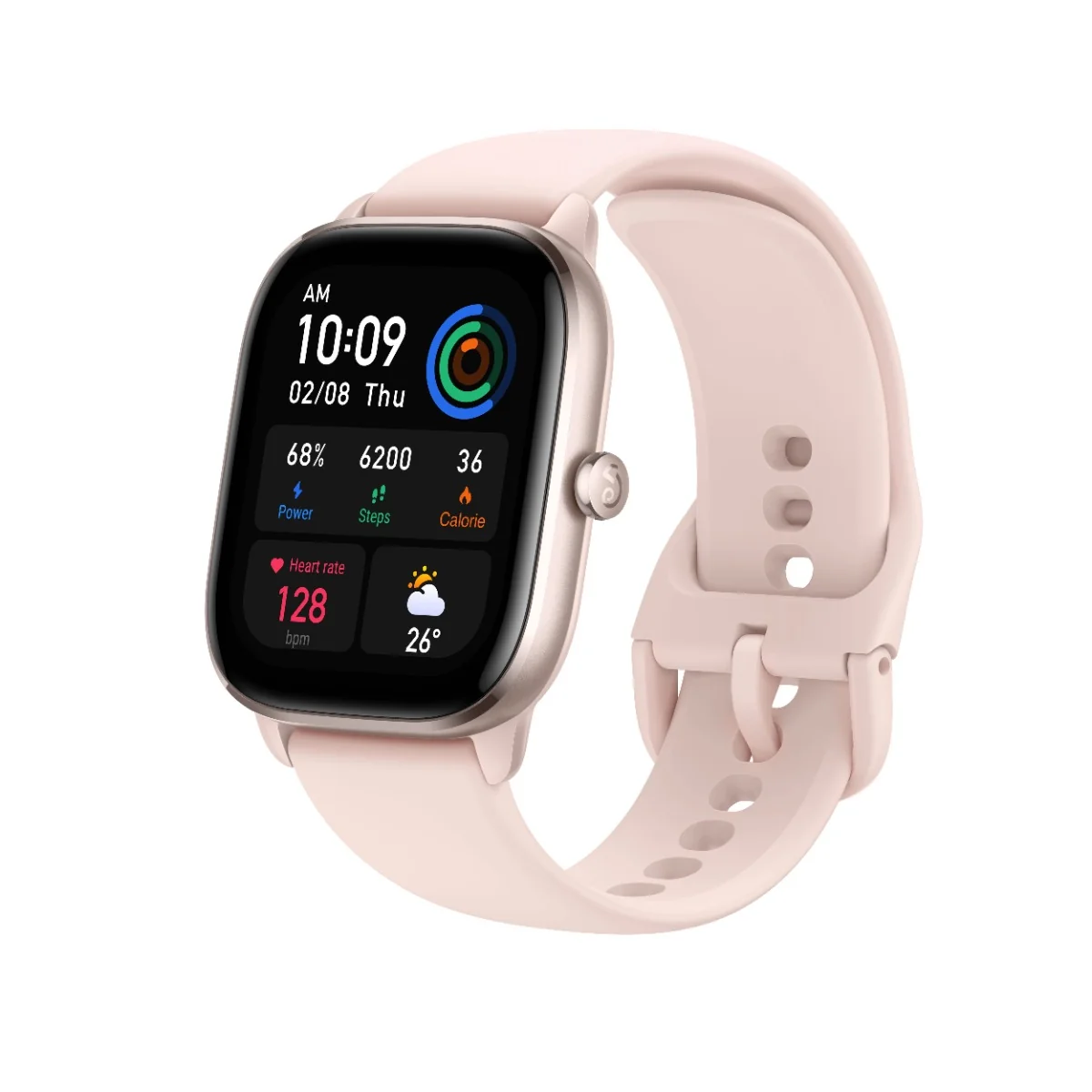 Amazfit GTS 4 Mini Pink chytré hodinky