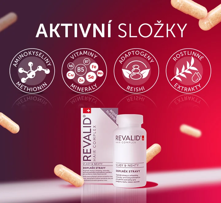 Aktivní složky – aminokyseliny, vitaminy a minerály, adaptogeny, rostlinné extrakty