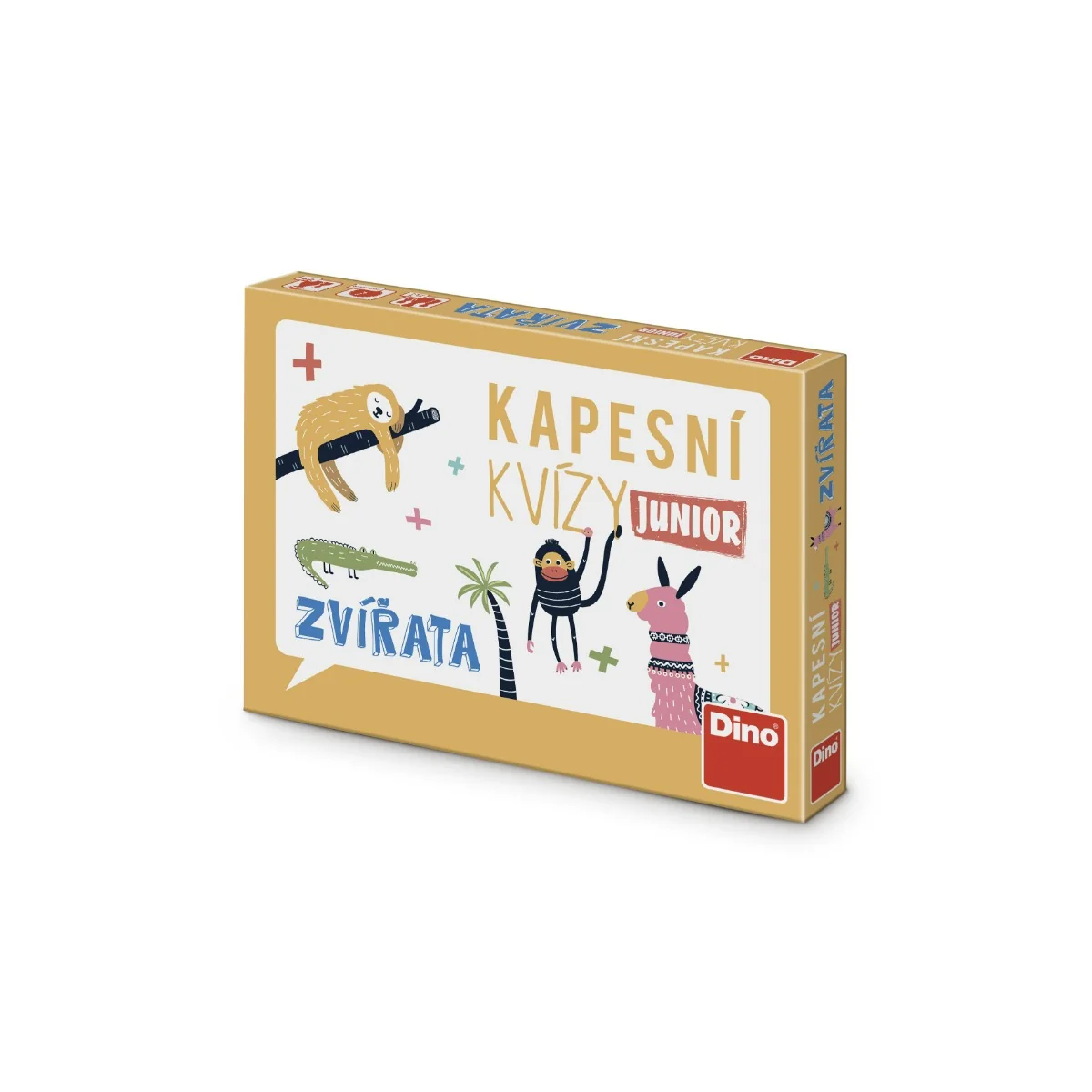Dino Toys Kapesní kvízy Junior Zvířata Cestovní hra