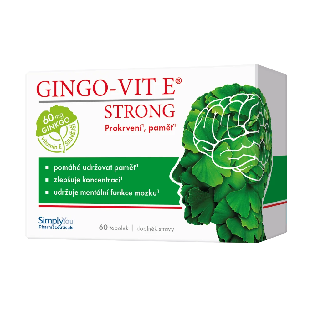 Da Vinci Academia Gingo-vit E STRONG 60 tobolek