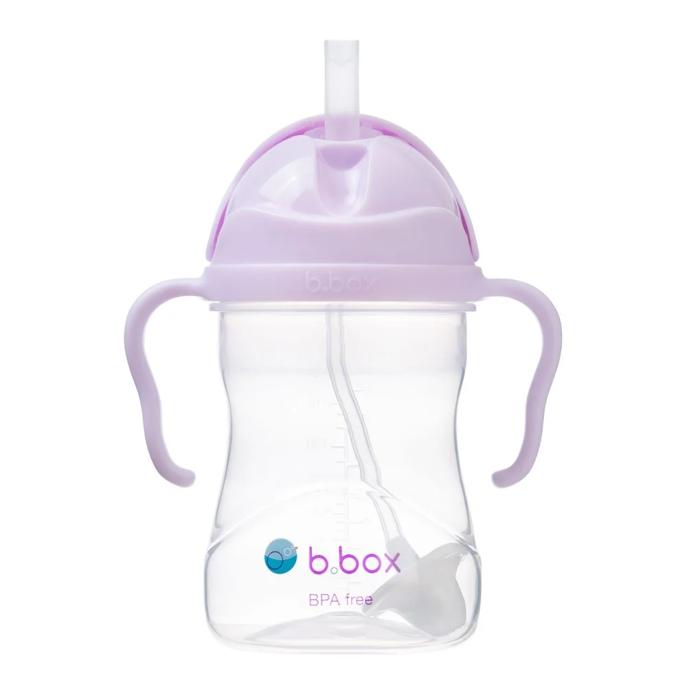 B.BOX Hrneček s brčkem - GELATO ostružinový 240 ml