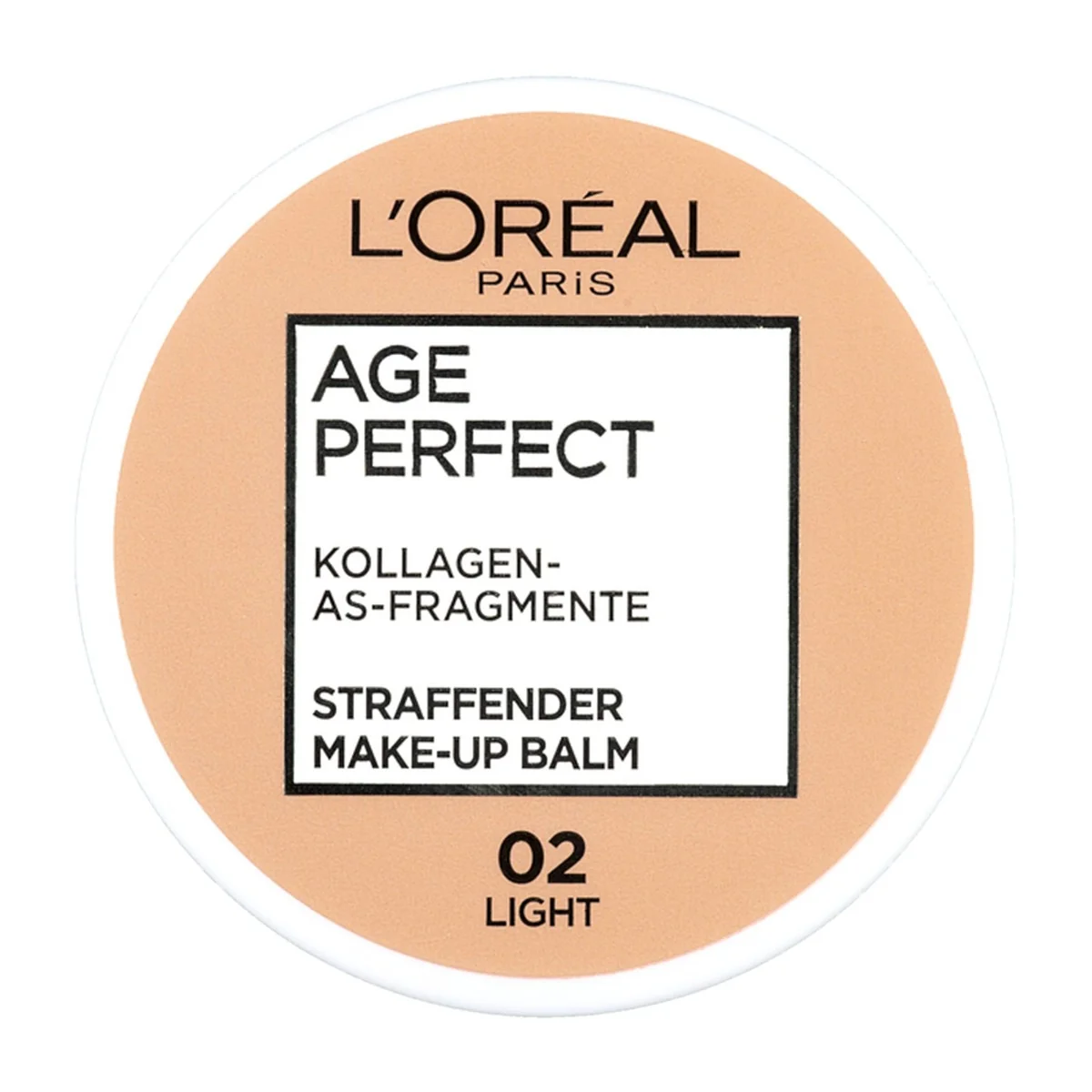 Loréal Paris Age Perfect odstín 02 Light make-up tónovací balzám 18 ml