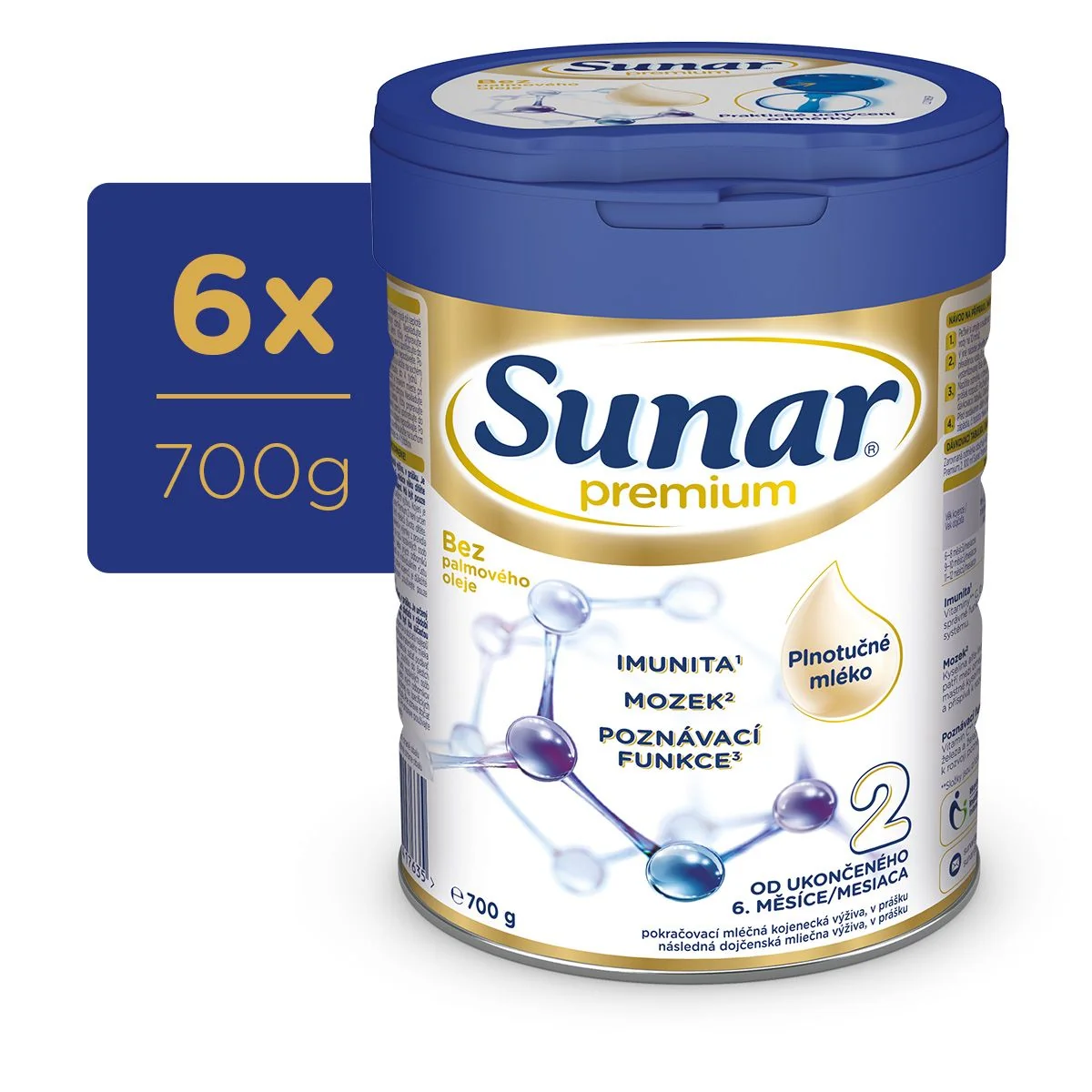 Sunar Premium 2 6x700 g
