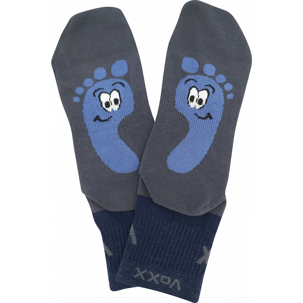VoXX 3PACK ponožky tmavě modré (Barefootan-darkblue) S
