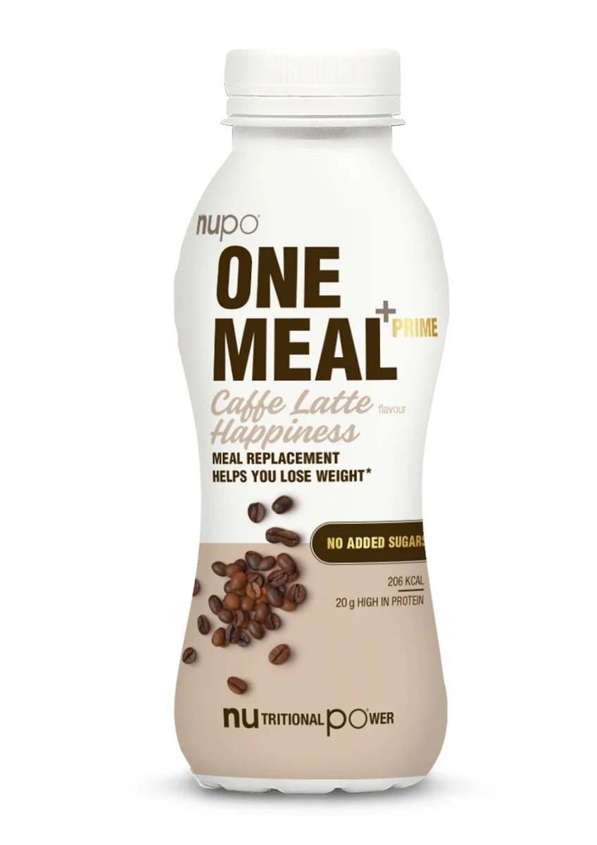 NUPO One Meal + Prime Caffe Latte hotový nápoj 330 ml