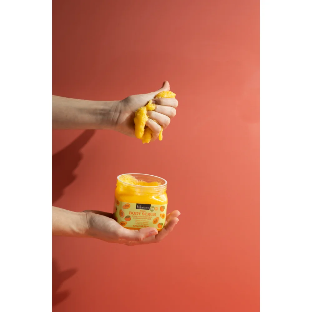 IDC Institute Tělový peeling Papája&Mango 470 g