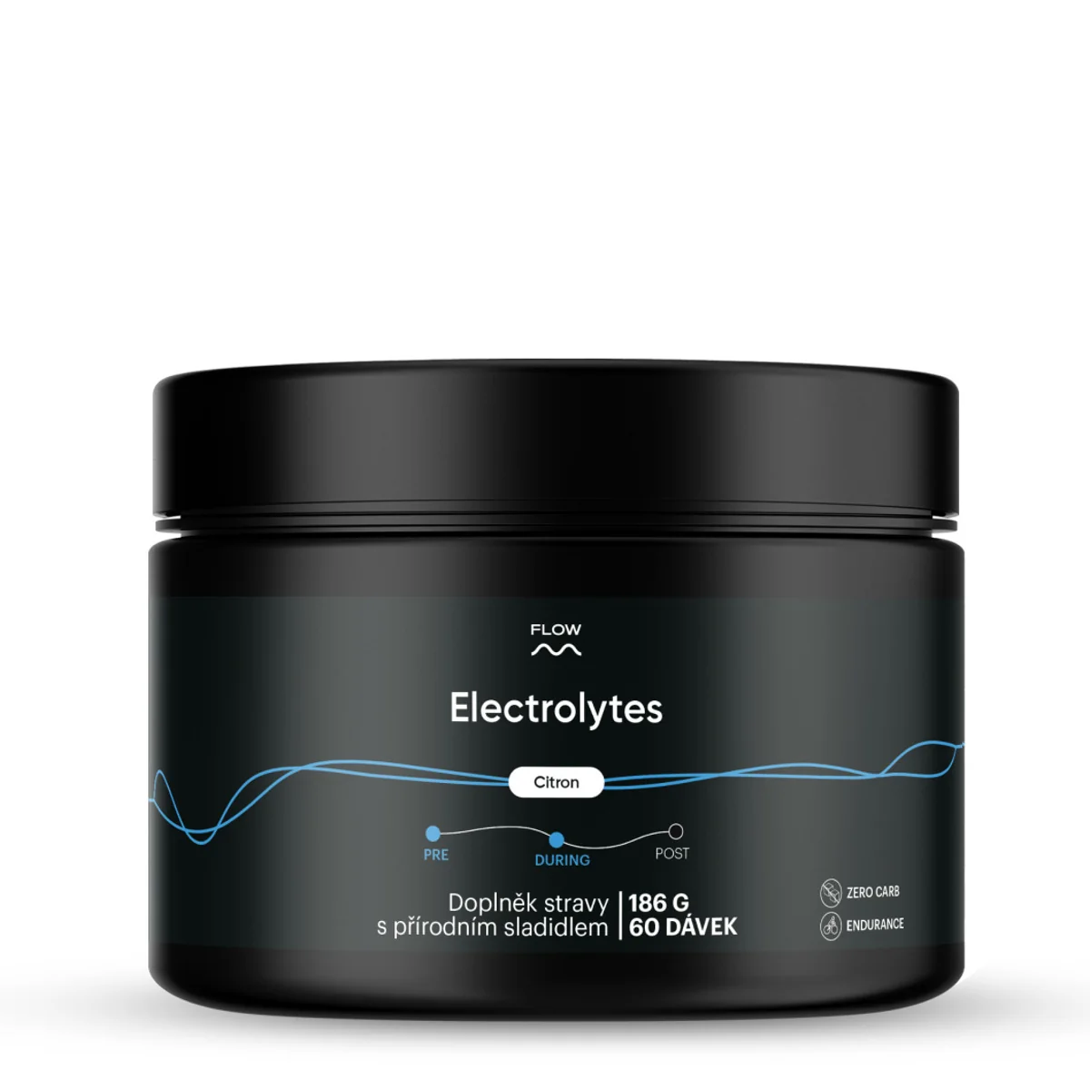 Flow Nutrition Electrolytes citron 186 g