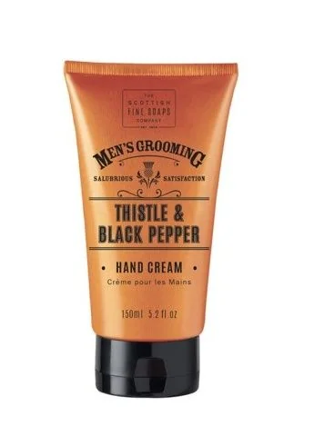 Scottish Fine Soaps Pánský krém na ruce a nehty Thistle & Black Pepper 150 ml