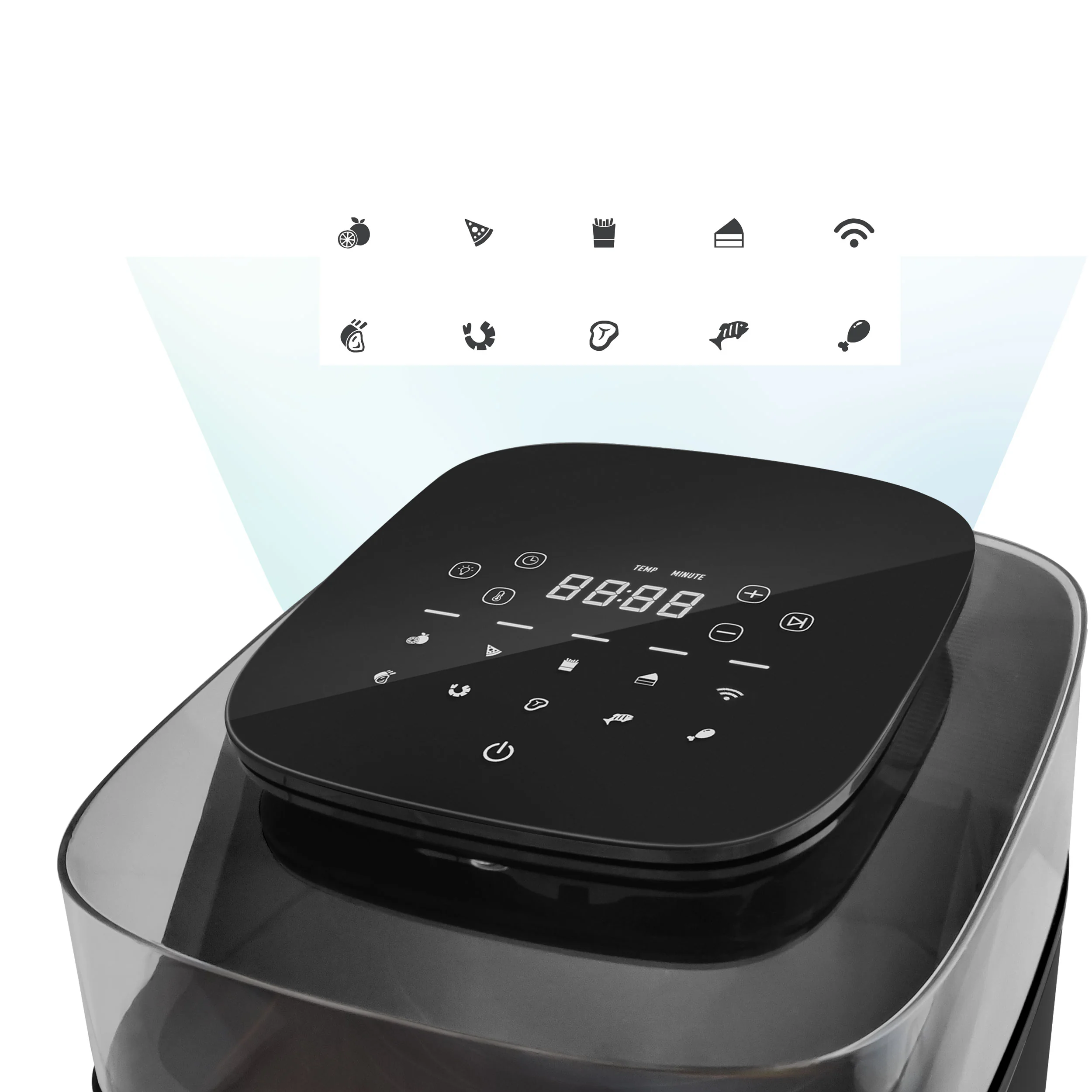 Rohnson Horkovzdušná fritéza R-2838 SmartChef Wi-Fi – 5,5 l