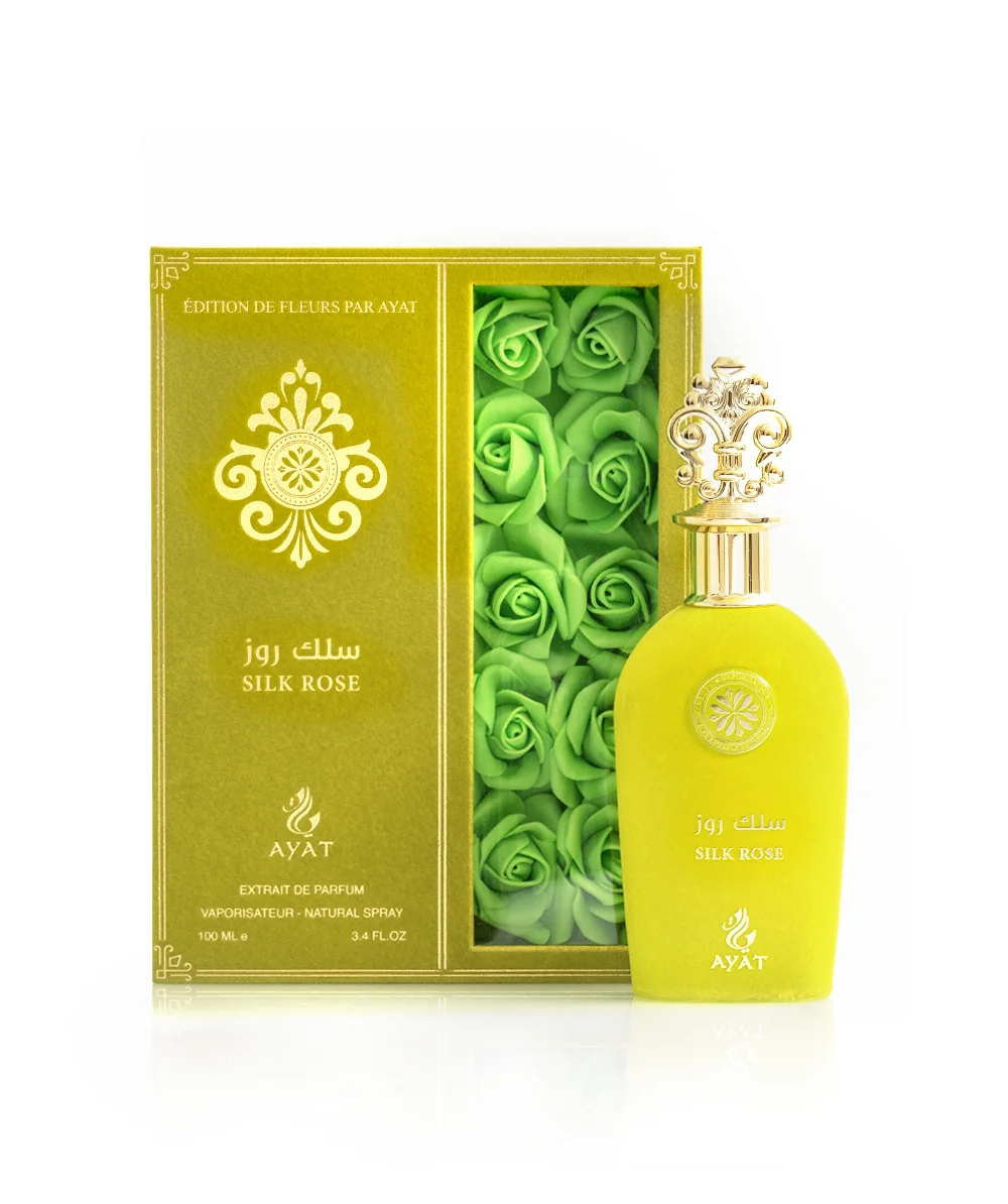 Ayat Perfumes Parfémovaná voda - Edition De Fleurs - SILK ROSE - Objem: 100ml 