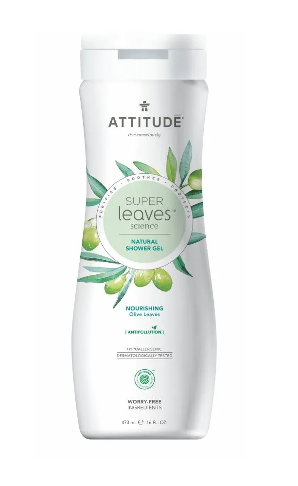 ATTITUDE Super leaves Přírodní tělové mýdlo olivové listy 473 ml