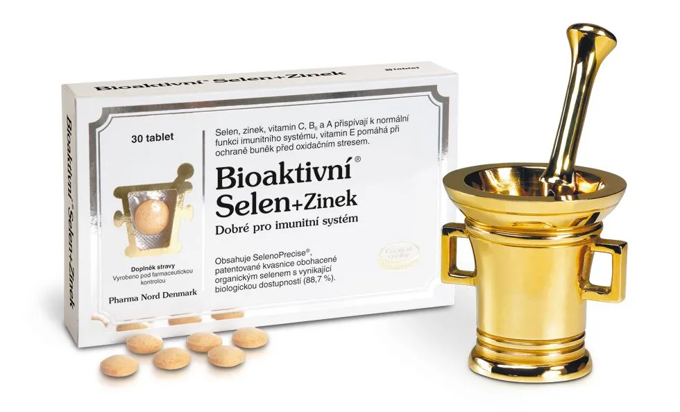 Bioaktivní Selen + Zinek 30 tablet