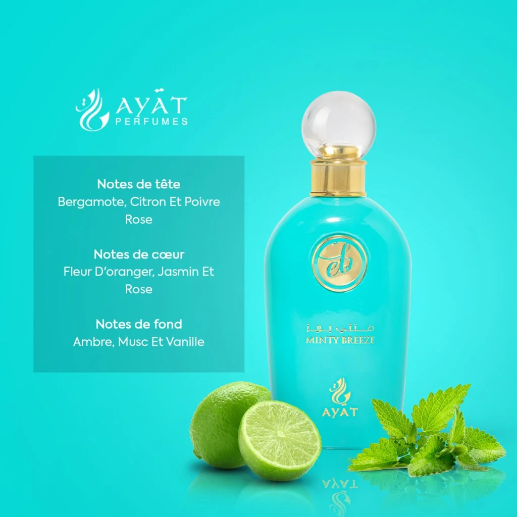 Ayat Perfumes Parfémovaná voda - Enchanted Bouquet Series - MINTY BREEZE - Objem: 100ml