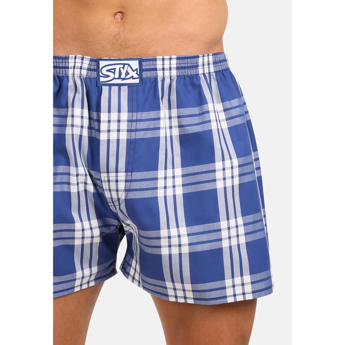 Styx Pánské trenky klasická guma vícebarevné (A1040) L
