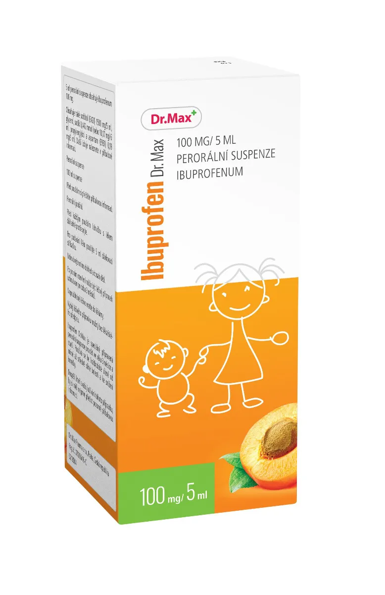 Dr. Max IBUPROFEN 100 mg/5 ml perorální suspenze 100 ml