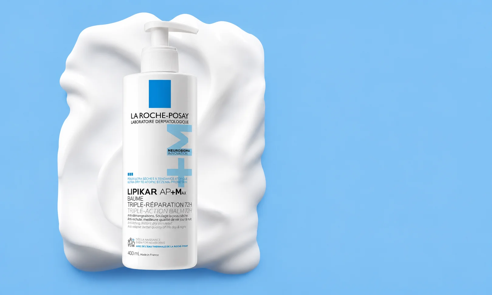 La Roche-Posay Lipikar AP+Max balzám 400 ml La Roche-Posay Lipikar AP+Max balzám 400 ml