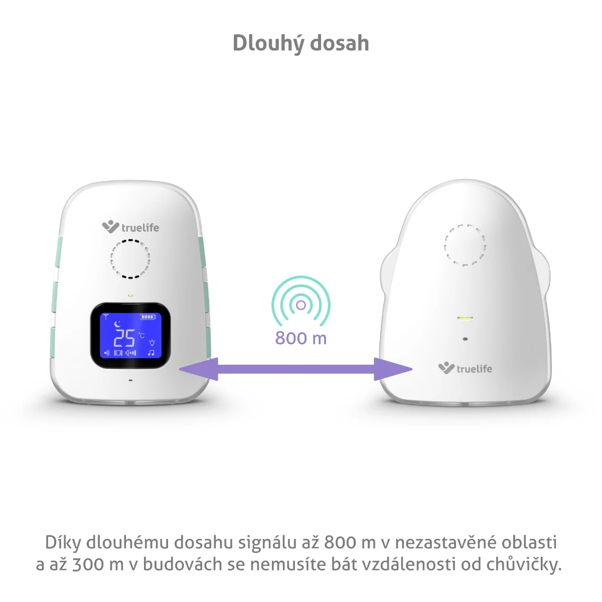 Truelife NannyTone VM3 dětská audiochůvička
