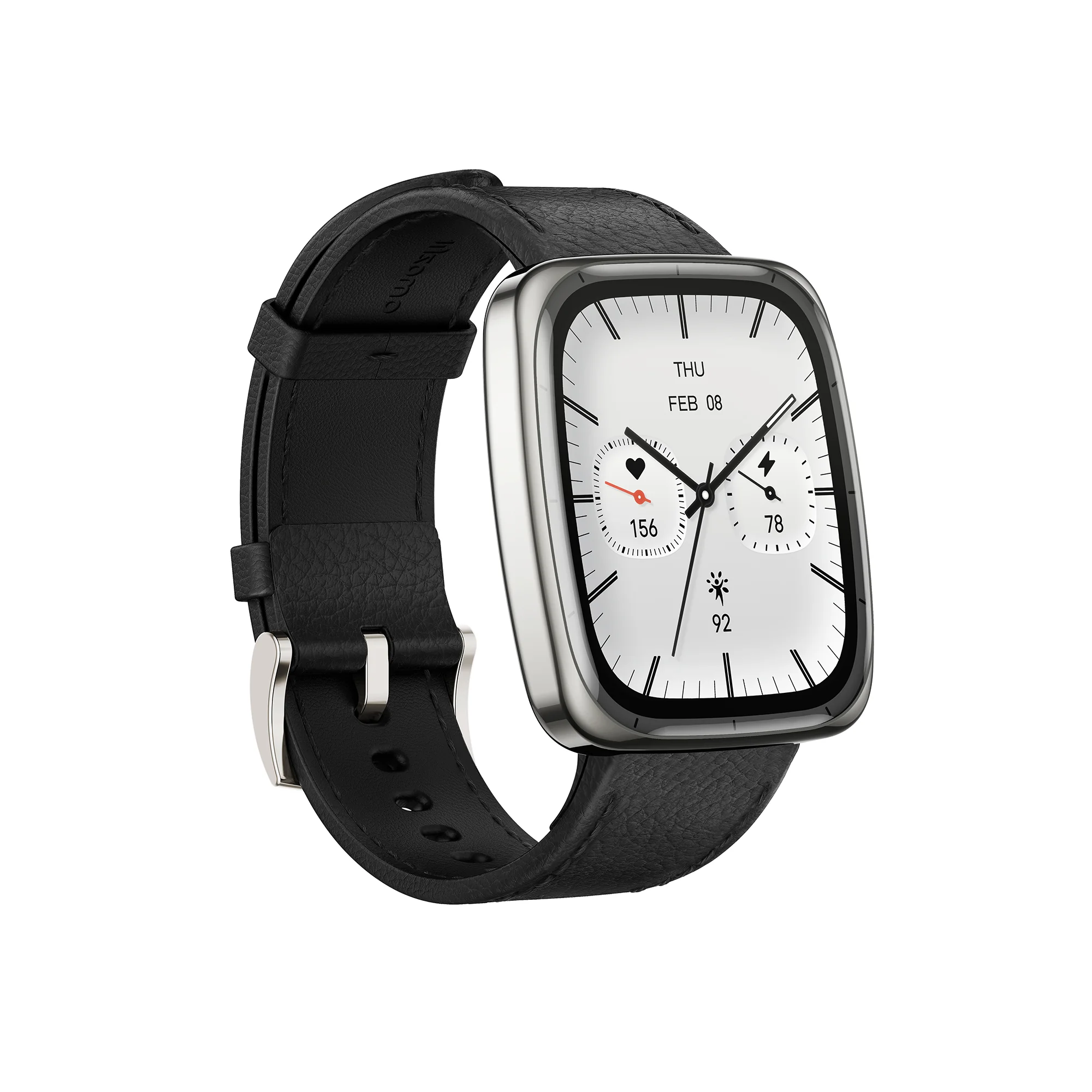 Amazfit Active 2 Square chytré hodinky černé