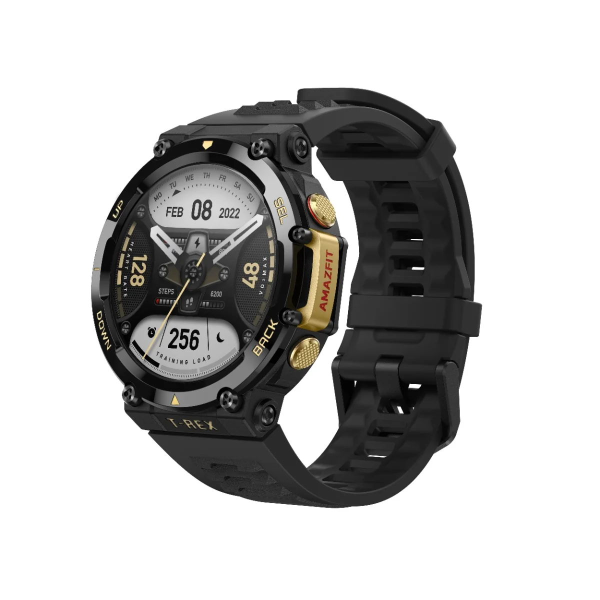 Amazfit T-Rex 2 Astro Black & Gold chytré hodinky