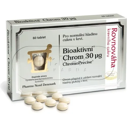Bioaktivní Chrom 30 µg 60 tablet