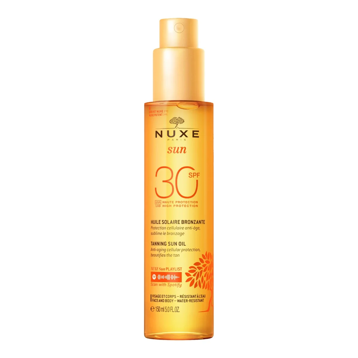 Nuxe Sun Opalovací olej na tělo SPF30 150 ml