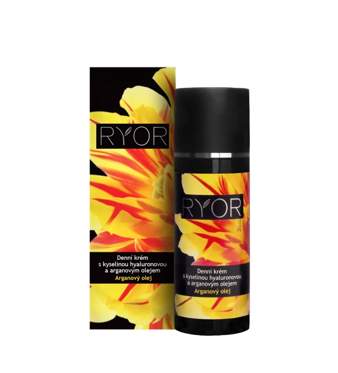 Ryor Arganový denní krém s kyselinou hyaluronovou 50 ml