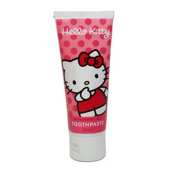 Hello Kitty zubní pasta - jahodový gel 75ml 
