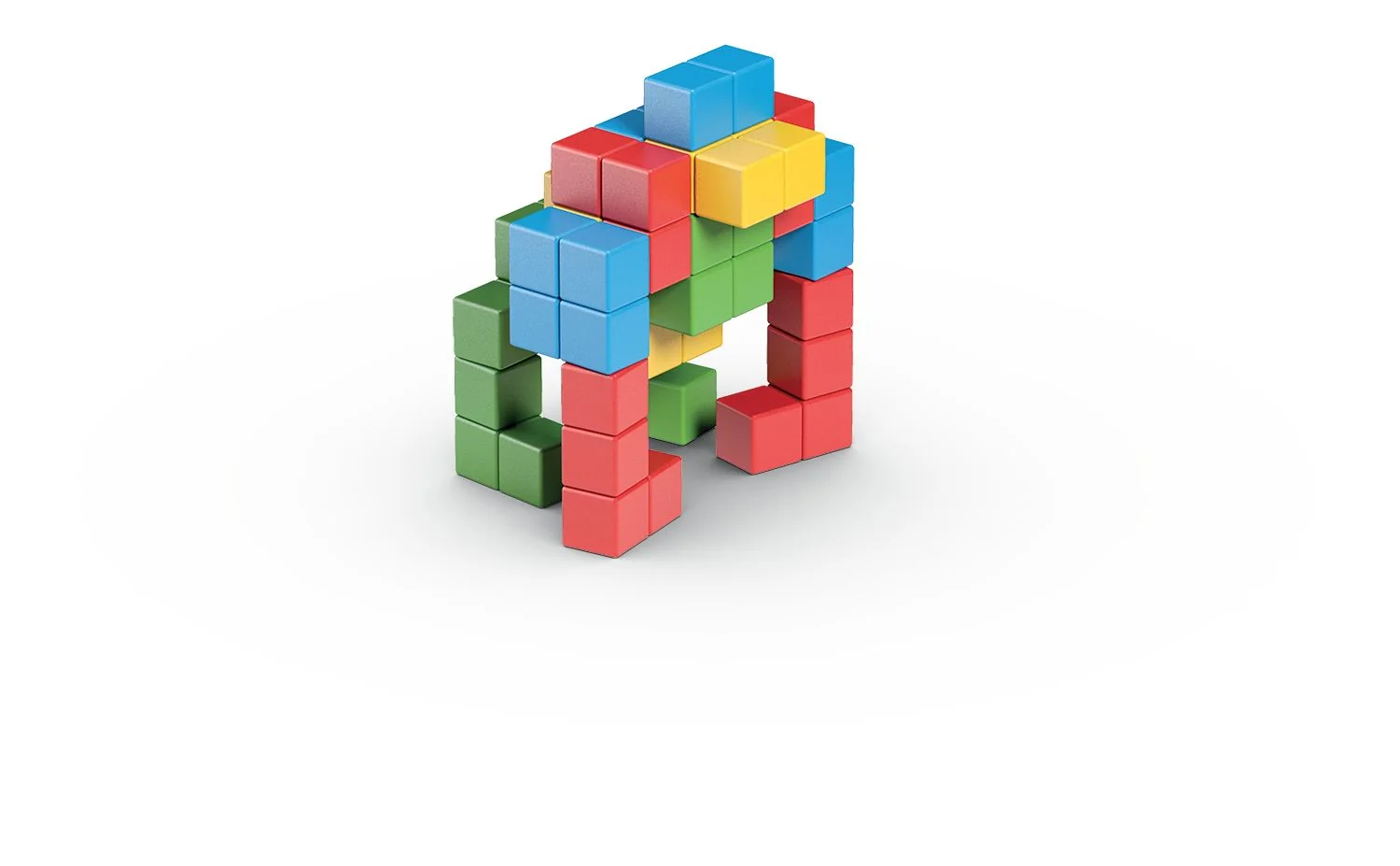 Geomag Magicube Creative magnetická stavebnice 64 dílků